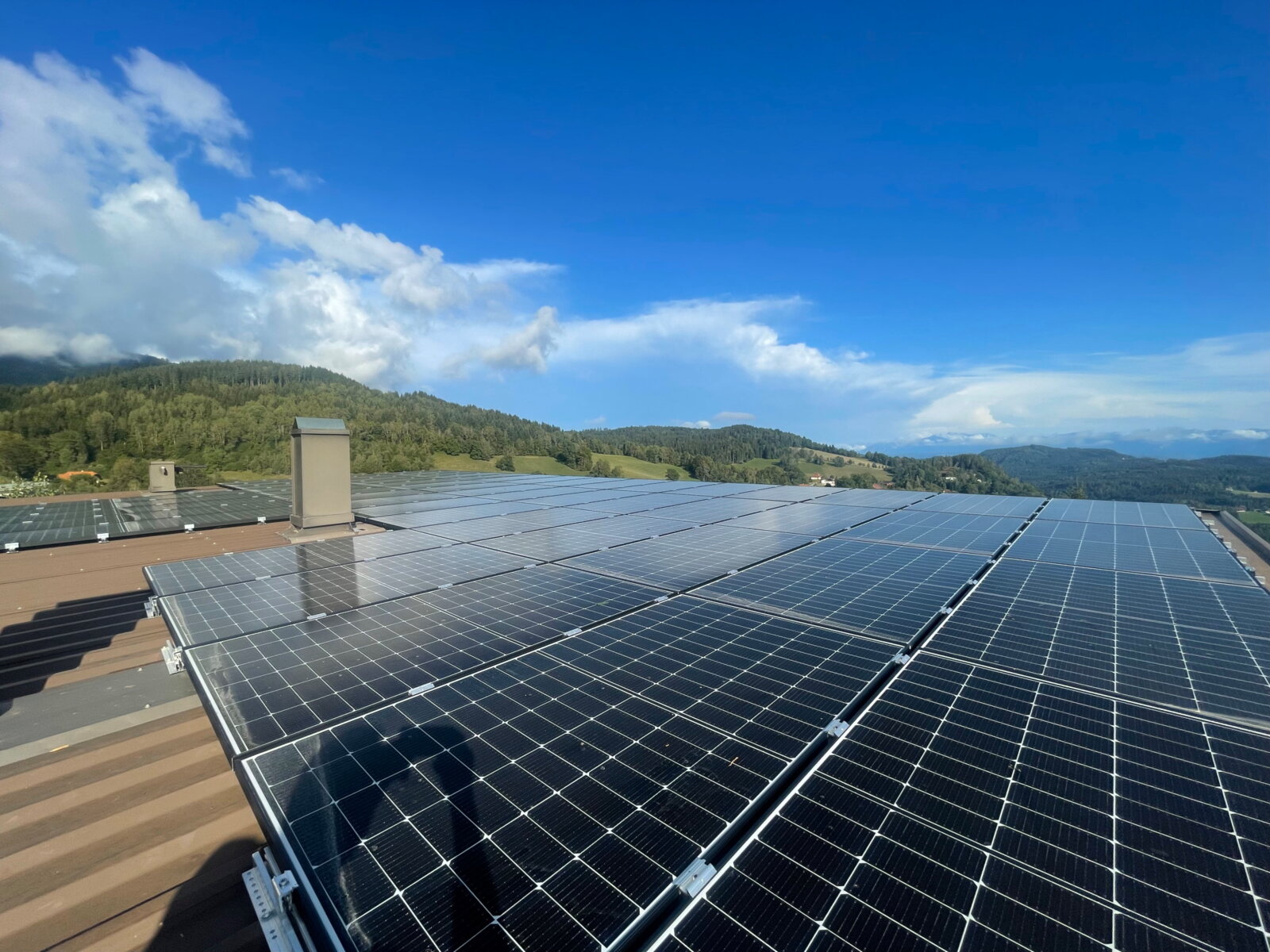 Photovoltaiksystem auf Dach